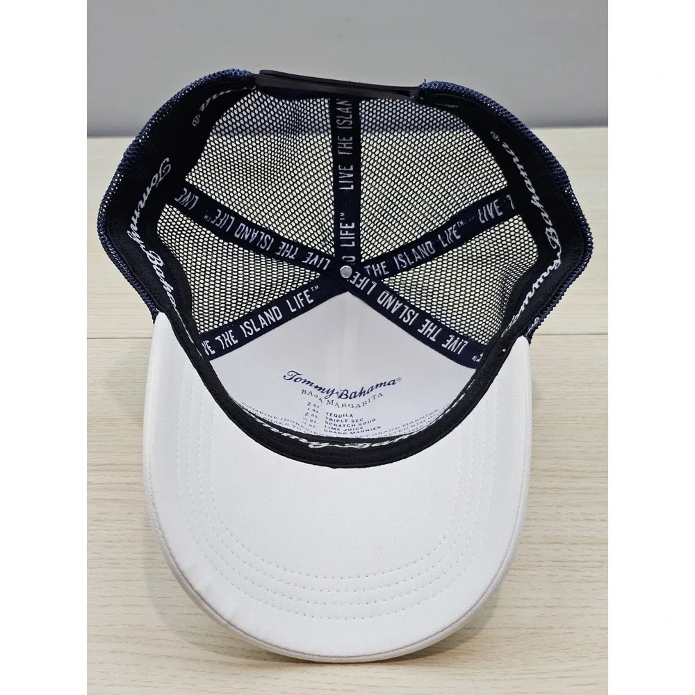 Tommy Bahama Island Life Trucker Hat Snapback‎ Marlin Logo Baja Margarita